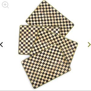 Mackenzie-Childs Courtly Check Placemats